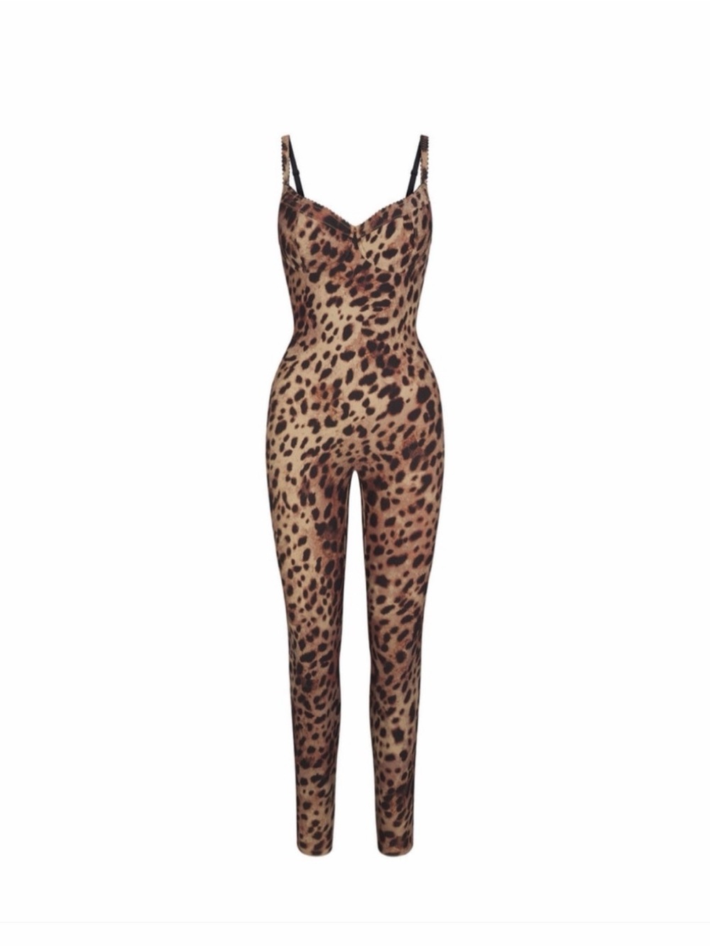 Dolce & Gabbana x SKIMS Leopard Body Catsuit Jumpsuit Size M